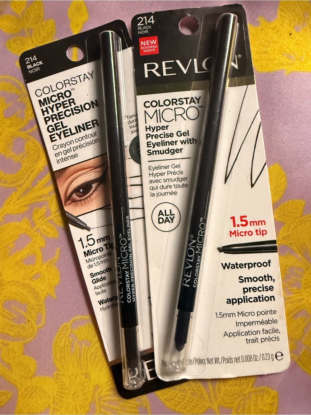 2x Revlon ColorStay Micro Hyper Precision Gel Eyeliner - Black